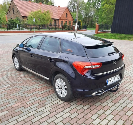 Citroen DS5 cena 52900 przebieg: 130000, rok produkcji 2016 z Pleszew małe 154